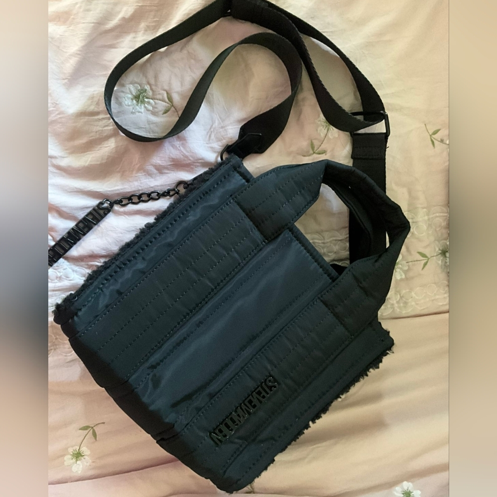 Steve Madden Black Quilted Shoulder Bag